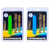 2 Pack C-POP 10 SPEED AND FUNCTION VIBRATING BULLET - COLOR CHOICE