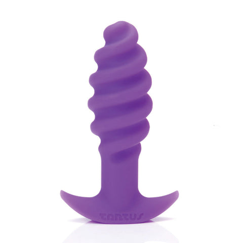 Tantus Twist Silicone Butt Plug - Textured Anal Pleasure