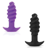 Tantus Twist Silicone Butt Plug - Textured Anal Pleasure