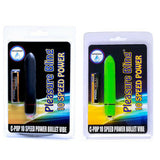 2 Pack C-POP 10 SPEED AND FUNCTION VIBRATING BULLET - COLOR CHOICE