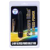 Ultra Powerful C-POP 10 Speed and Function Vibrating Bullet - Get 1 Pack Color Choice