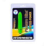 Ultra Powerful C-POP 10 Speed and Function Vibrating Bullet - Get 1 Pack Color Choice